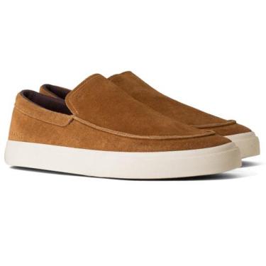 Imagem de Tênis Masculino Slip On Aramis Casual Easy Drive Camurça Confortável E