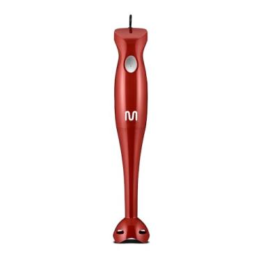 Imagem de Mixer de Alimentos com 1 Velocidade, Tritura e Mistura 127V 200W Vermelho Multi - GO011
