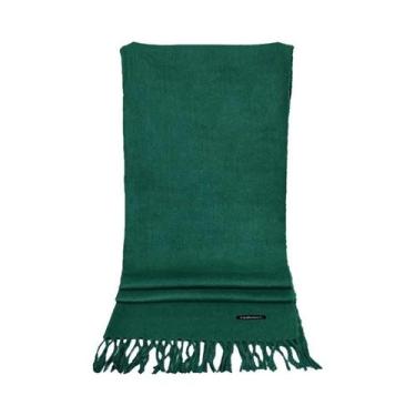 Imagem de Cachecol De Inverno Feminino Em Cashmere, Quente, Grosso E Macio, Cobe