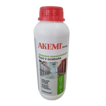 Imagem de Detergente ÓLEO E GORDURA Mármore Granito Akemi 1,0 Lt