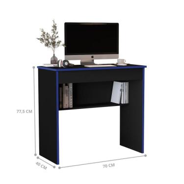 Imagem de Escrivaninha Vitória 2.0 Preto Azul