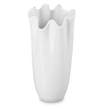 Imagem de VASO DE FLOR RUFFLE LE CREUSET 2L EM CERÂMICA BRANCO 81323000100099