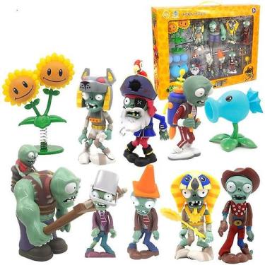 Imagem de Figuras de ação Plants Vs Zombies Sunflower Wall Nut Blover - Gloome S