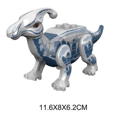Imagem de Brinquedo de blocos de construção Jurassic Dinosaur Park compatível co