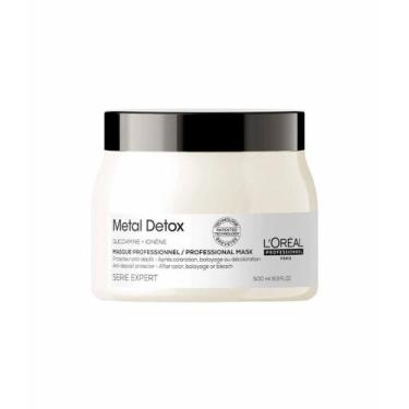 Imagem de Máscara Profissional Anti Resíduos Loreal Metal Detox 500ml - Pós Colo