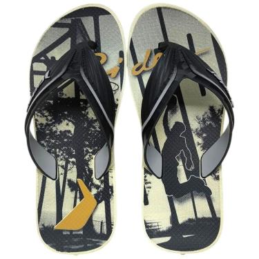 Imagem de Chinelo de Dedo Masculino Conforto Praia Way Logo Rider