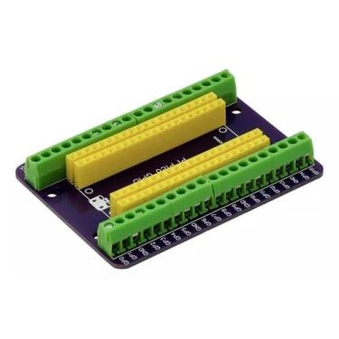 Imagem de Placa Adaptador Terminal Borne para Raspberry Pi Pico NFe - Conexão Pr