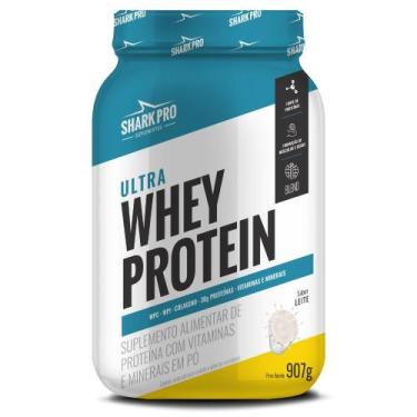 Imagem de Ultra Whey Isolado Concentrado Leite 907g - Shark Pro - SharkPro