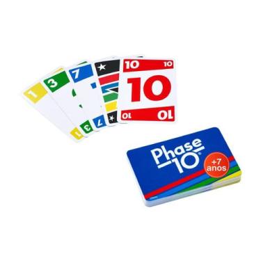 Imagem de Jogo De Cartas Phase 10 Original Mattel Presente de Aniversário