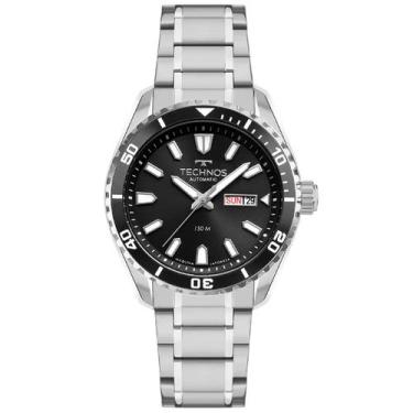 Imagem de Relógio Technos Automático 8205PM/1P Masculino 43mm Aço Inox