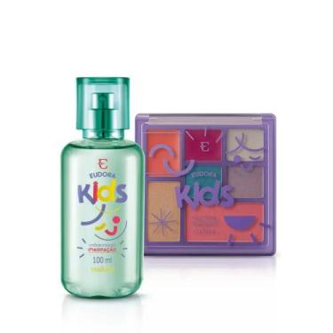 Imagem de Combo Eudora Kids: Palete de Maquiagem Poder Colorido 7g + Imaginação 