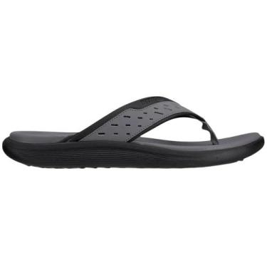 Imagem de Chinelo Olympikus Caraiva, 40, Cinza, Preto