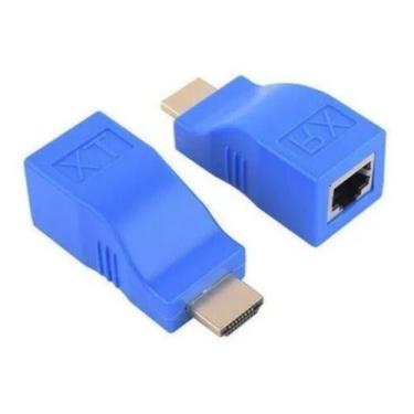 Imagem de Extensor Conversor Hdmi Até 30m Com Cabo De Rede MHD-1103 - TOMATE
