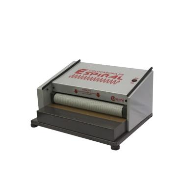 Imagem de Máquina Colocadora de Espiral Elétrica Bivolt para Encadernação Até 33mm com Retirada de Espirais Lassane