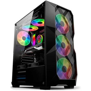 Imagem de Computador Desktop Gamer AMD Ryzen 5 5600GT 3.6GHz, 16GB DDR4, SSD 480