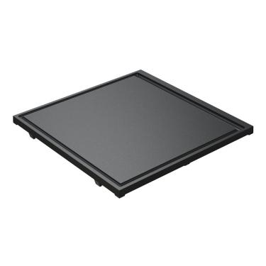 Imagem de Chapa Bifeteira Lisa Fogão Industrial Sobrepor Ferro Fundido 40x40cm Libaneza