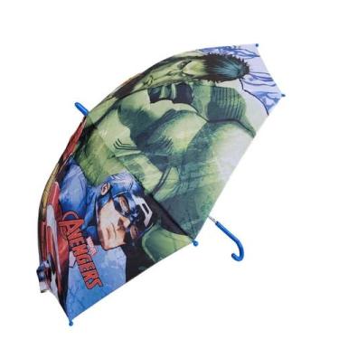 Imagem de Guarda Chuva Infantil Avengers Marvel Os Vingadores Automático 48cm - 