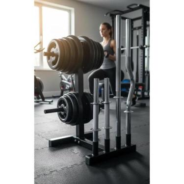 Imagem de 2x Organizador De Academia: Barras E Anilhas 300kg - Congratulations S