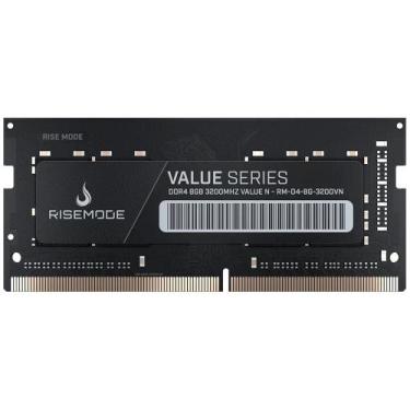Imagem de Memoria note 8gb ddr4 2400mhz risemode rm-d4-8g-2400vn - RISE MODE