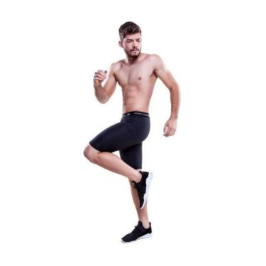 Imagem de Shorts Bermuda De Compressão Masculino Fitness Leg Day
