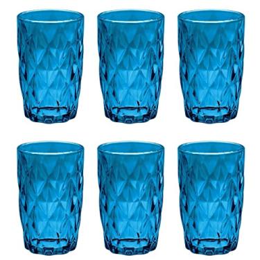 Imagem de JOGO 6 COPOS BICO AZUL 340ML