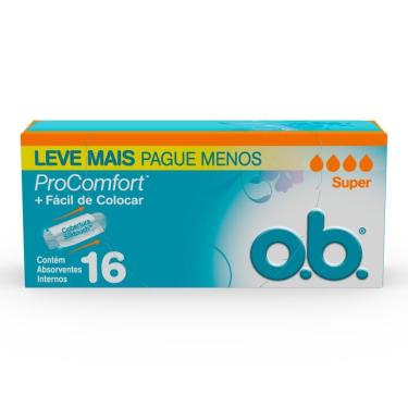 Imagem de Absorvente Interno OB ProComfort Super 16 Unidades