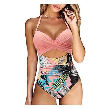 Imagem de Mulheres Um Maiô De Uma Peça Para Maiô De Tankini De Tamanho Grande