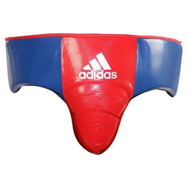 Imagem de Adidas Hybrid Pro Protetor de gancho de boxe masculino – Protetor de gancho de boxe, Vermelho, X-Large