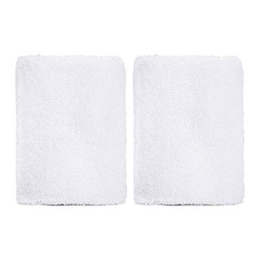 Imagem de Munhequeira Unique Tourna Hi Performance Branca com 2 Unidades - Curta