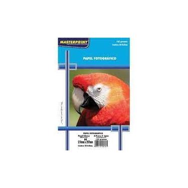 Imagem de 10 Pacotes de Papel Fotográfico 135g Glossy A4 p/Inkjet - 500 Folhas à prova d'água | MASTERPRINT