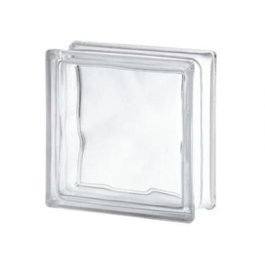 Imagem de Tijolo Bloco Vidro Transparente  Quadrado Incolor 1 Unidade - Multilit