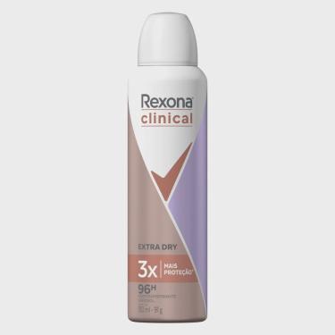 Imagem de Antitranspirante Aerossol Rexona Clinical Extra Dry 150ml