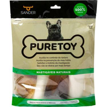 Imagem de Kit Sander Puretoy Mastigáveis Naturais para Raças Pequenas e Médias - Kit