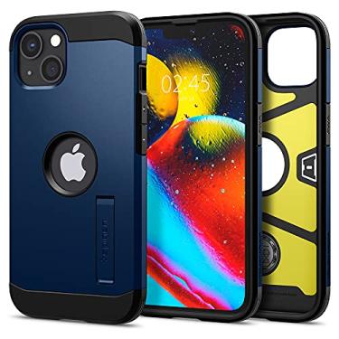Imagem de Spigen Capa Tough Armor [tecnologia de proteção extrema] projetada para iPhone 13 (2021) - azul marinho