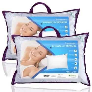 Imagem de Kit 2 Travesseiros Plushpillo Premium - Theva, 050x070