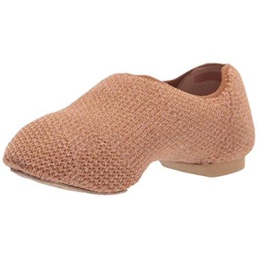 Imagem de Capezio Tênis de dança unissex infantil Cg31c, Natural, 12 Wide Big Kid