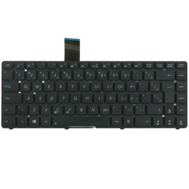 Imagem de Teclado para Notebook Asus A45A-VX109q - BestBattery, Preto