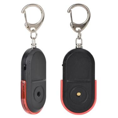 Imagem de Som Sem Fio LED Light Locator Whistle Key Finder para Bolsa Carteira Fácil Uso 3 Cores (Vermelho)