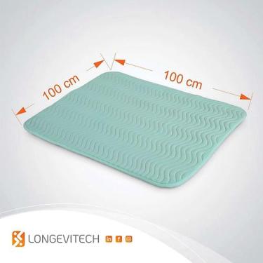 Imagem de Lençol Ultra Absorvente Longevitech Lavável 100x100cm - unidade - Long