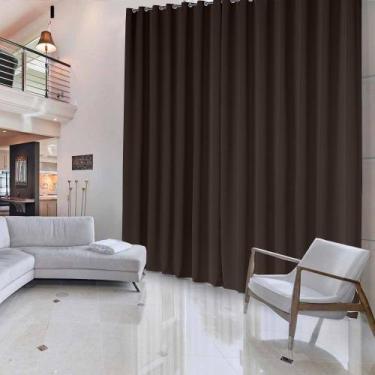 Imagem de Cortina Blackout 5.40m x 5.00 Pé direito Duplo Tecido Solaris - Paulo 