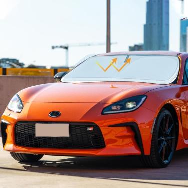 Imagem de Guarda-sol SLOGENTO 240T Para-brisa Proteção solar Toyota GR86