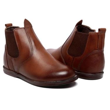 Imagem de Botina Country Infantil Latego Pinhao - Caminhos da Roça, 21, Marrom