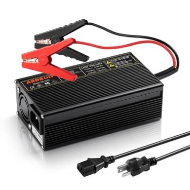 Imagem de Ardroit Carregador De Bateria Lítio 14,6 V 10 A 12 Lifepo4 Ac-Dc Inteligente Com Indicador Led Especial Para Baterias Recarregáveis Ciclo Profundo Barcos E Trailers