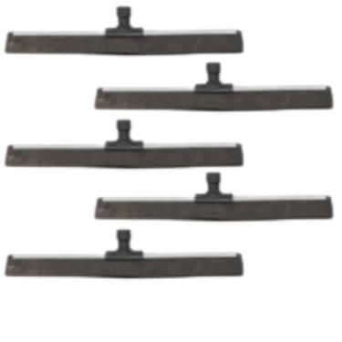 Imagem de Rodo de Chapa, 40 cm, Kit com 5 Unidades, Sem Cabo