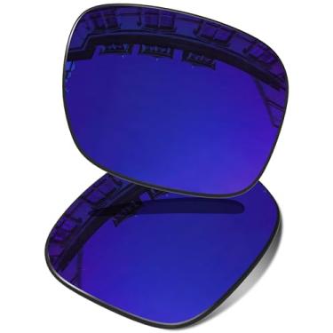 Imagem de Vonxyz Lentes de substituição para óculos de sol Oakley Holbrook XL OO9417 - Sapphire MirrorCoat polarizado