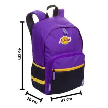 Imagem de Mochila Esportiva Escolar G Magic Los Angeles Lakers Nba - Sestini