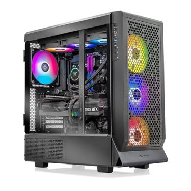 Imagem de Thermaltake LCGS Apollo u2880 Desktop para jogos (Intel® Core™ Ultra 9 285K, memória ToughRam 32GB DDR5 6400MT/s RGB, NVIDIA® GeForce RTX™ 5080, 2TB NVMe M.2, WiFi, Windows 11) C5BK-Z890-580-LCS
