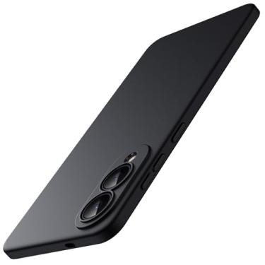 Imagem de JETech Capa Slim Fit para Samsung Galaxy S25 Edge, Proteção Total da Lente da Câmera, Case Protetora Fina de TPU Macio para Telefone, Acabamento Fosco, Capinha de à Prova de Choque (Preto)