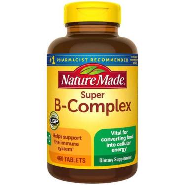 Imagem de Suplemento Nature Made Super B-Complex 460 comprimidos