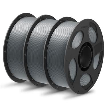 Imagem de ANYCUBIC Pacote de filamentos de impressora 3D PLA+, PLA Plus precisão dimensional de 1,75 mm +/- 0,02 mm, serve para a maioria das impressoras 3D FDM, pacote com 3 carretel reutilizável de 1 kg (1 kg